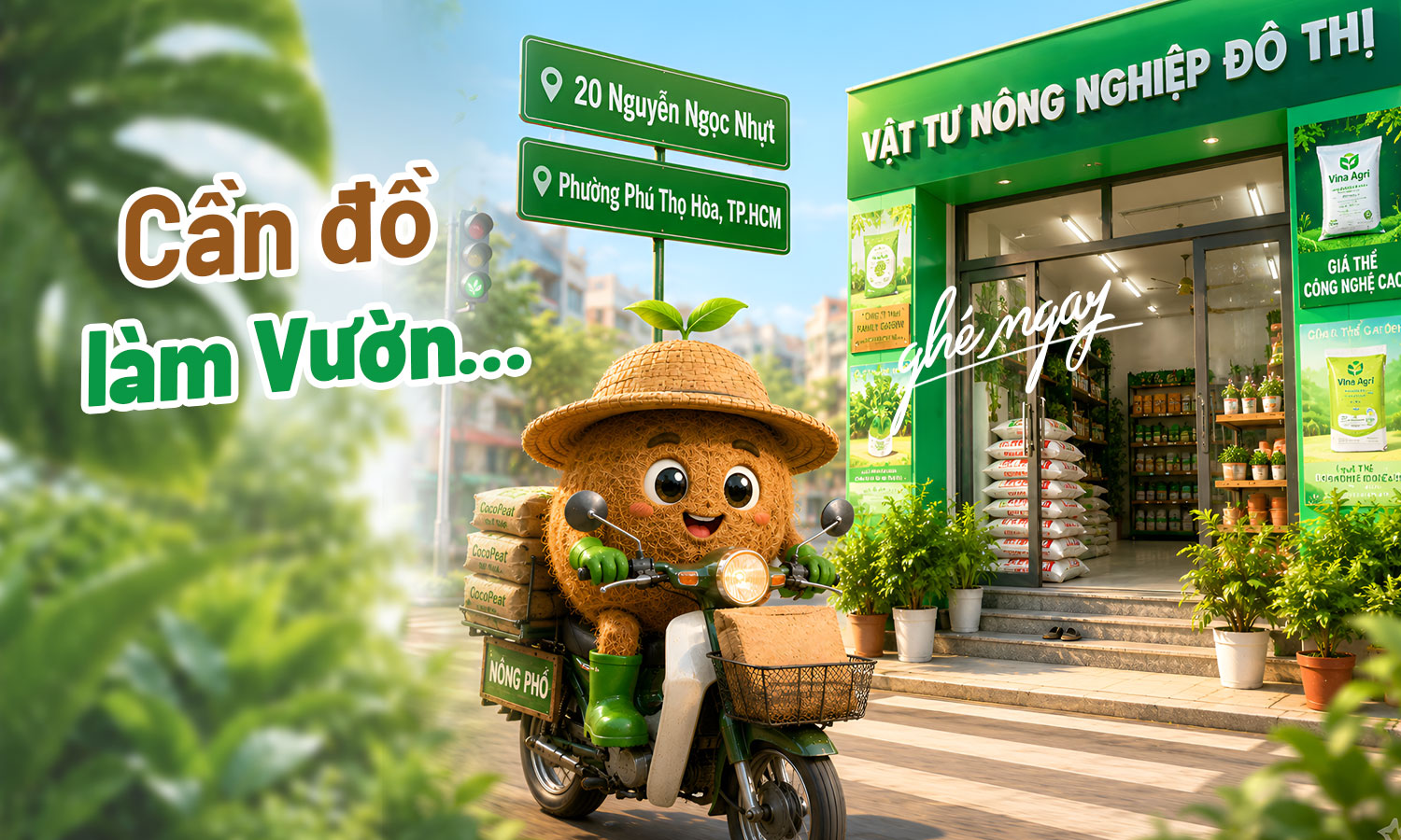 Cửa hàng Vật tư Nông nghiệp Đô thị